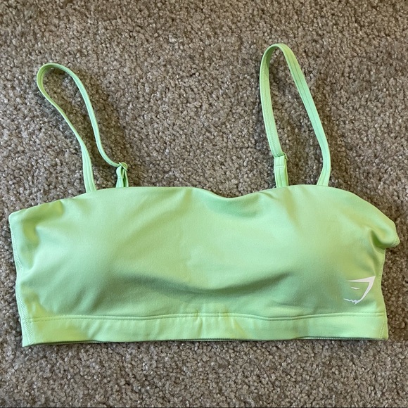 Gymshark Other - Gymshark Bandeau Bra Green
